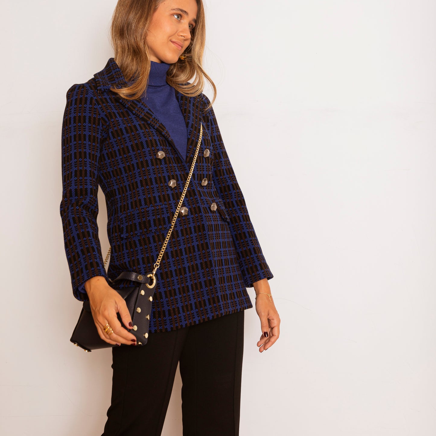 Chaqueta Tartan