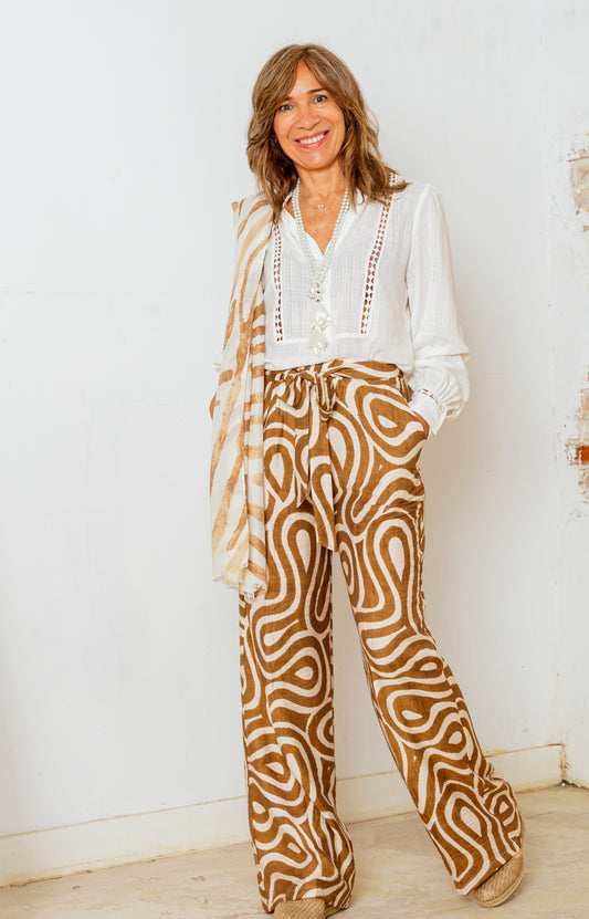Pantalon estampado