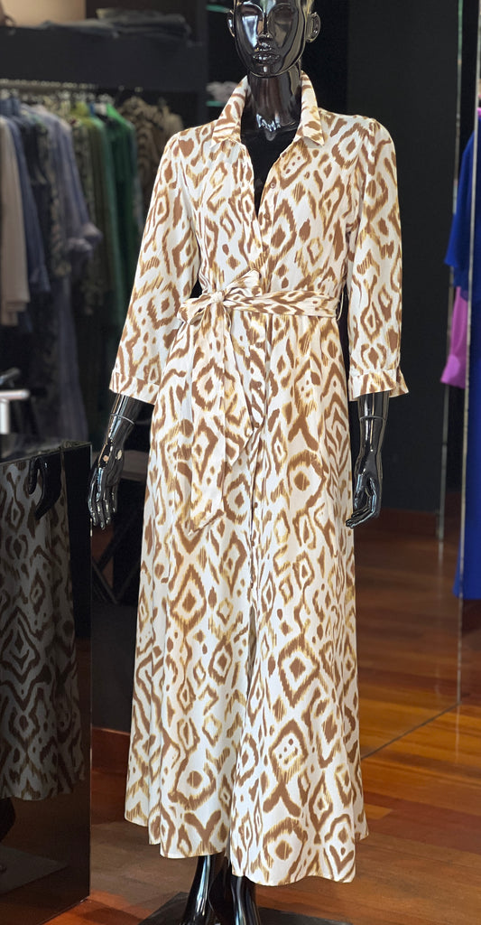 Vestido Monaco Beig