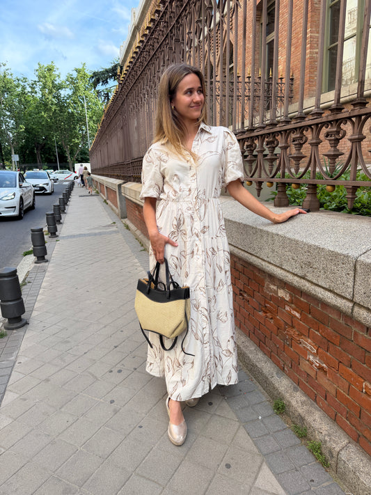 Vestido Modelo Monaco Bordado