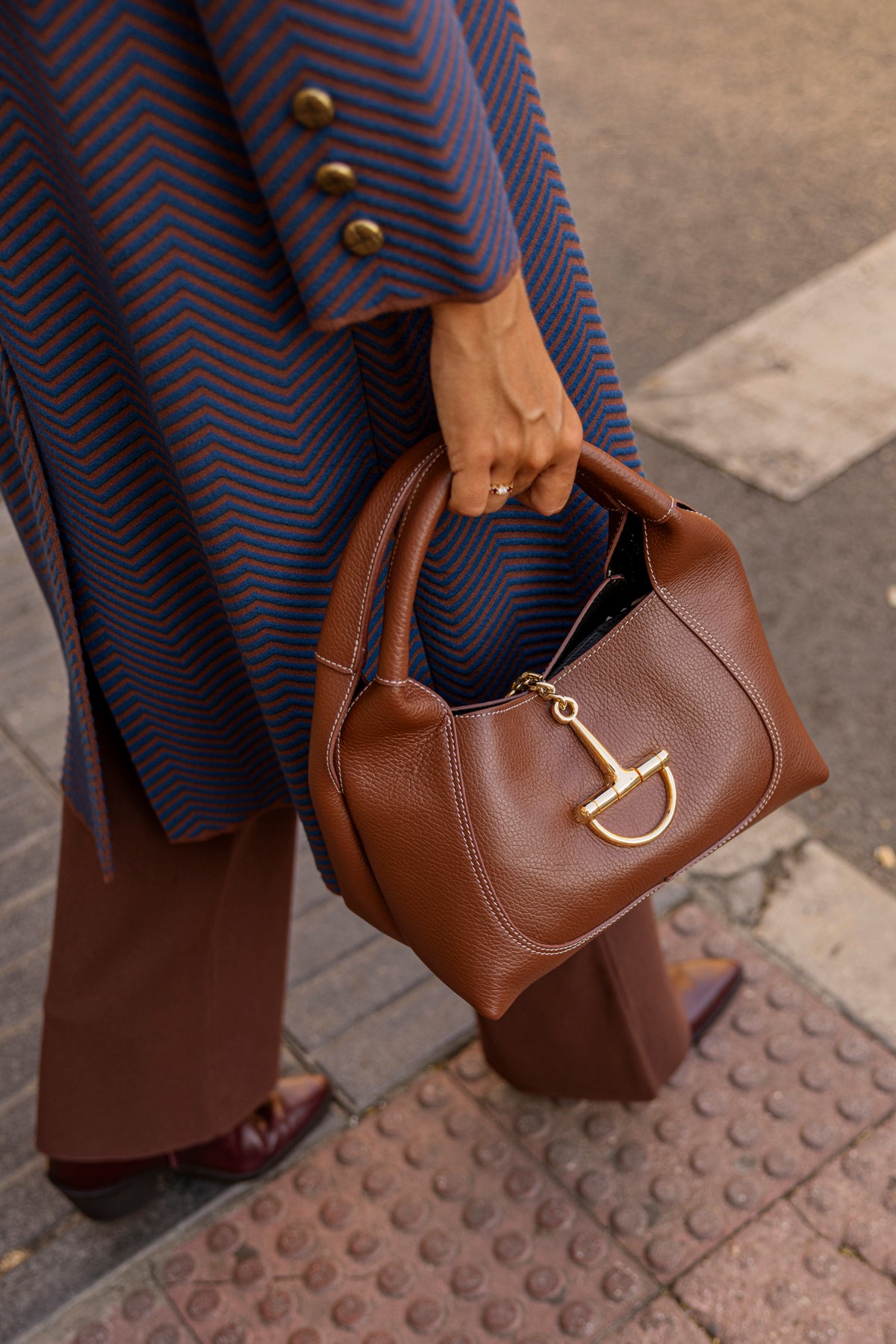 Bolso Piel Estribo