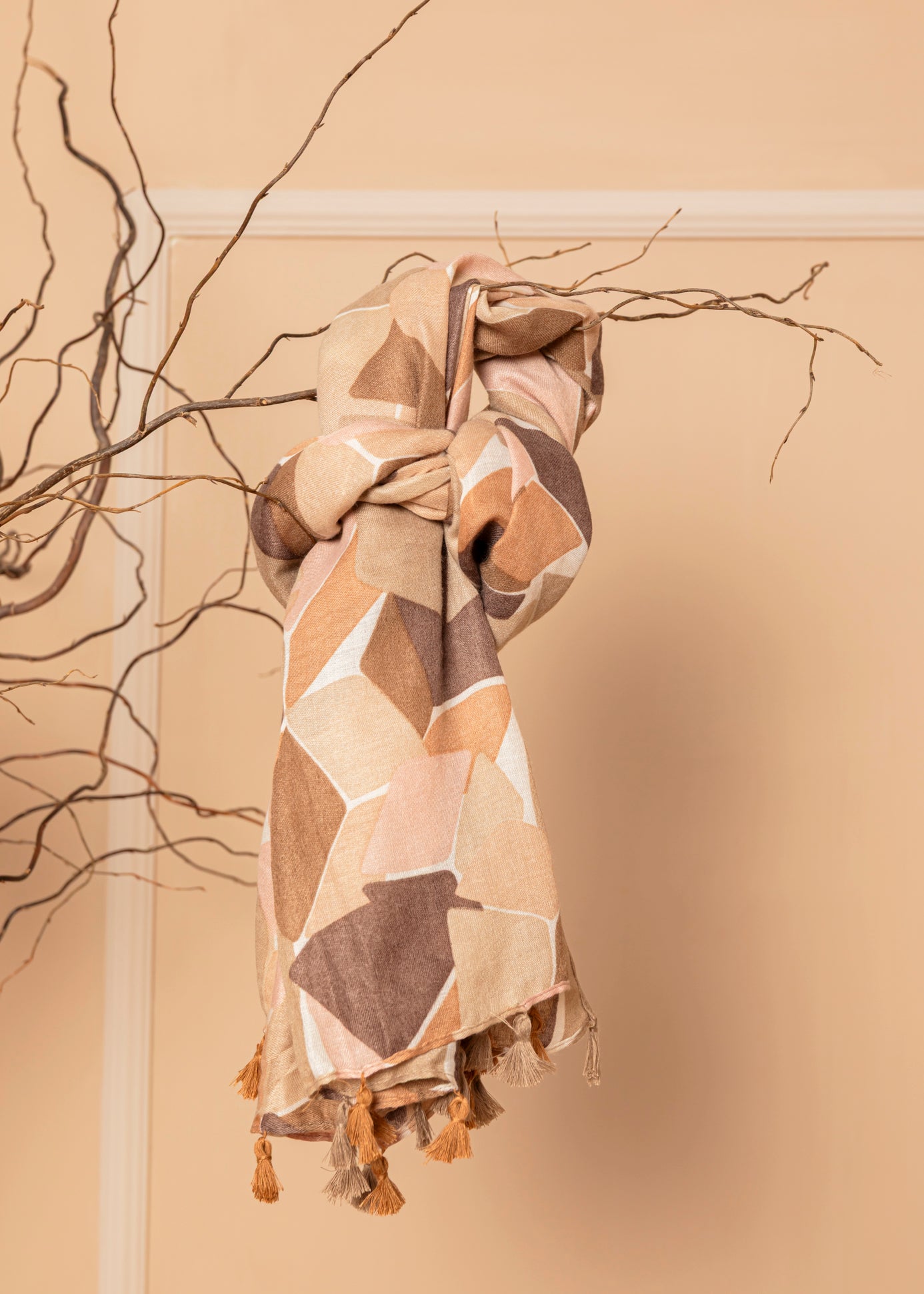 Fular viscosa Geometrico